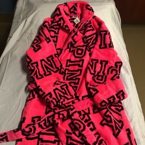 Victoria’s Secret PINK short robe.